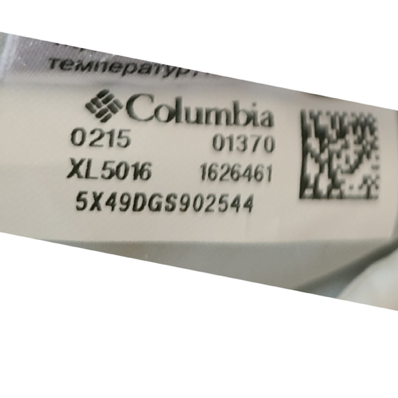 COLUMBIA WOMEN'S WHITE HOODED PARKA - Picture 4 of 6